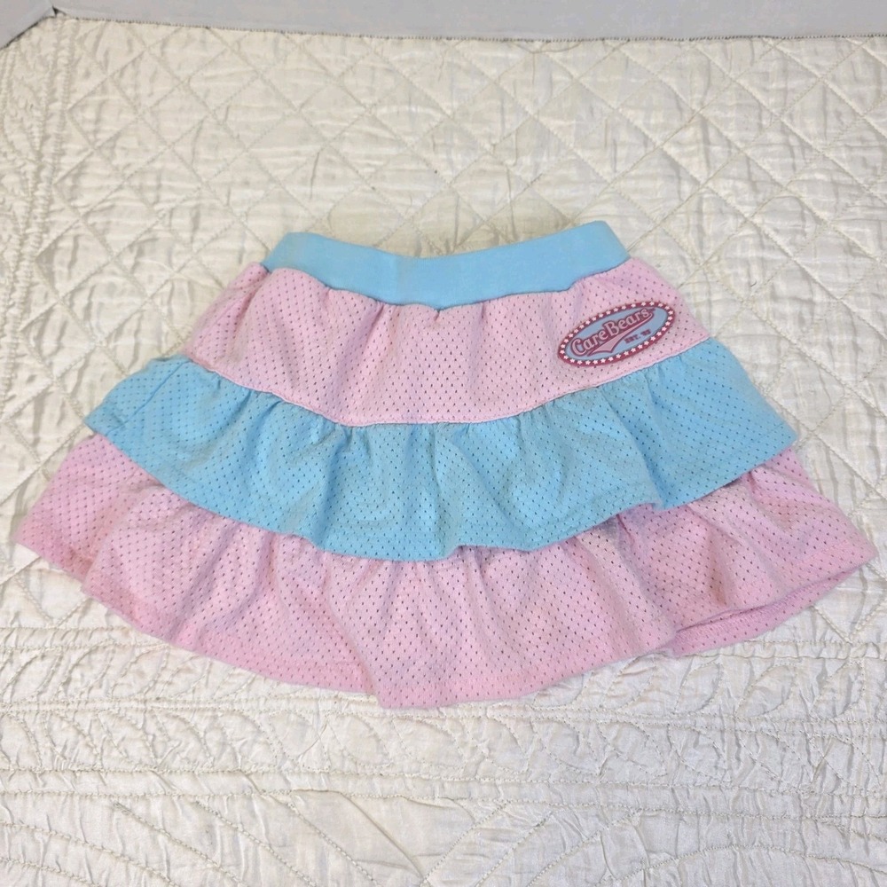 Vintage Y2K Care Bears 18 Month Pink And Blue Skirt Skort